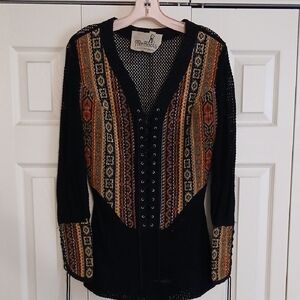 Vintage Tapestry Top